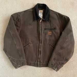 Carhartt Men's Dark Brown Field Jacket